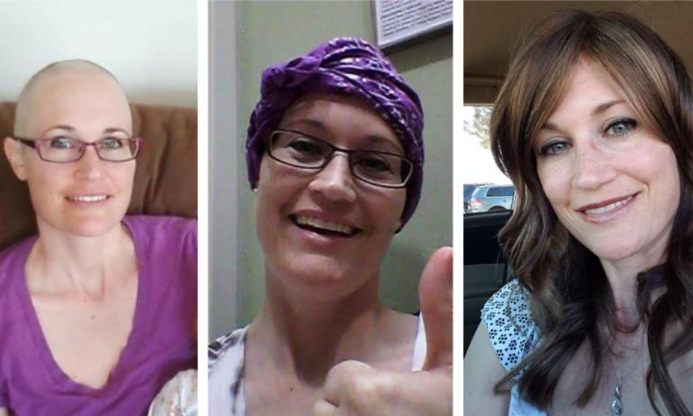 Choosing a wig before chemotherapy